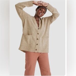 Madewell cardigan 100% Merino wool